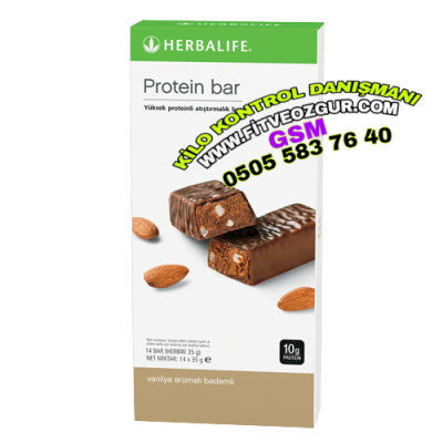 Herbalife Protein Bar Vanilya Aromalı Bademli 