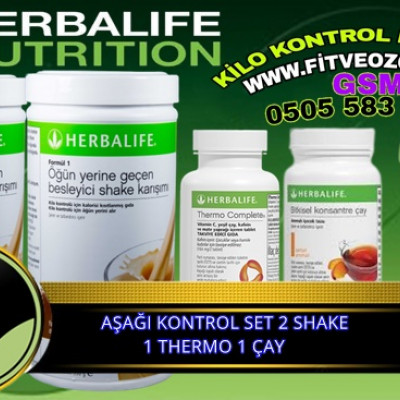 Herbalife Aşağı Kilo Kontrol Setleri