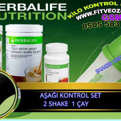 Herbalife Aşağı Kilo Kontrol Setleri