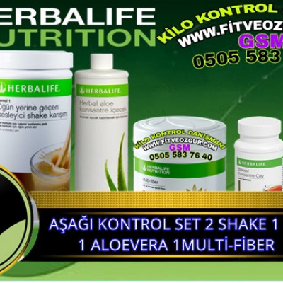 Herbalife Aşağı Kilo Kontrol Setleri