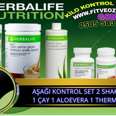 Herbalife Aşağı Kilo Kontrol Setleri