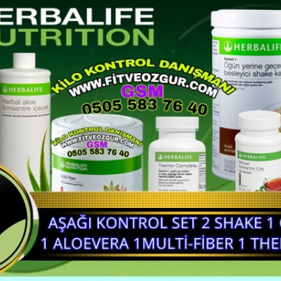 Herbalife Aşağı Kilo Kontrol Setleri