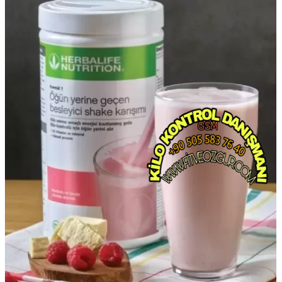 Herbalife Besleyici Shake Ahududu Beyaz Çikolata Aromalı  Herbalife Besleyici Shake Ahududu Beyaz Çikolata Aromalı