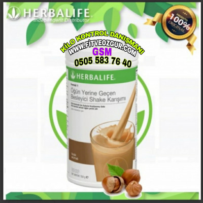 Herbalife Besleyici Shake Fındık Aromalı  Herbalife Besleyici Shake Fındık Aromalı