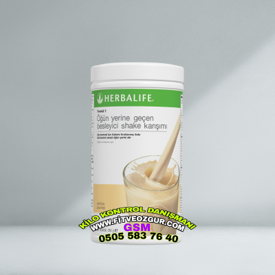 Herbalife Besleyici Shake Vanilya Aromalı  Herbalife Besleyici Shake Vanilya Aromalı