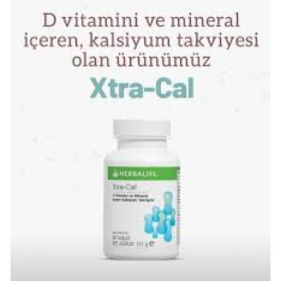 Herbalife Ürünleri Xtra-Cal Calsiyum Tableti